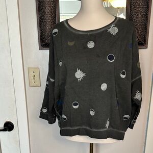 Scotch and soda midnight dinner moon sweater